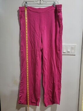 Old Navy Playa Wide Leg Hot Pink Pull-On Pants XL